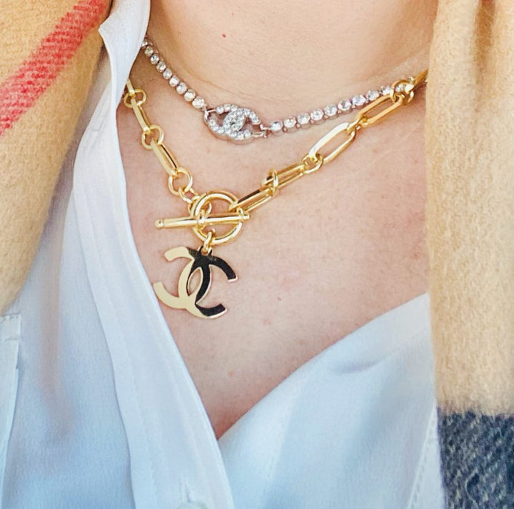 CC Hook and Eye Necklace