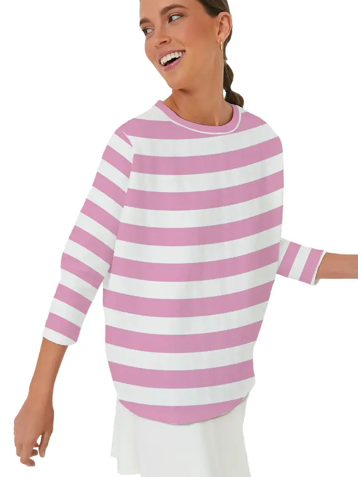 Swing Striped Sweatshirt | + Colors
