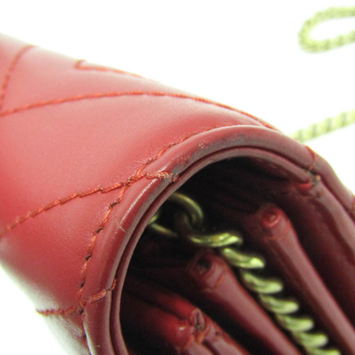 Gucci GG Marmont Chain Wallet Matelassé Chevron