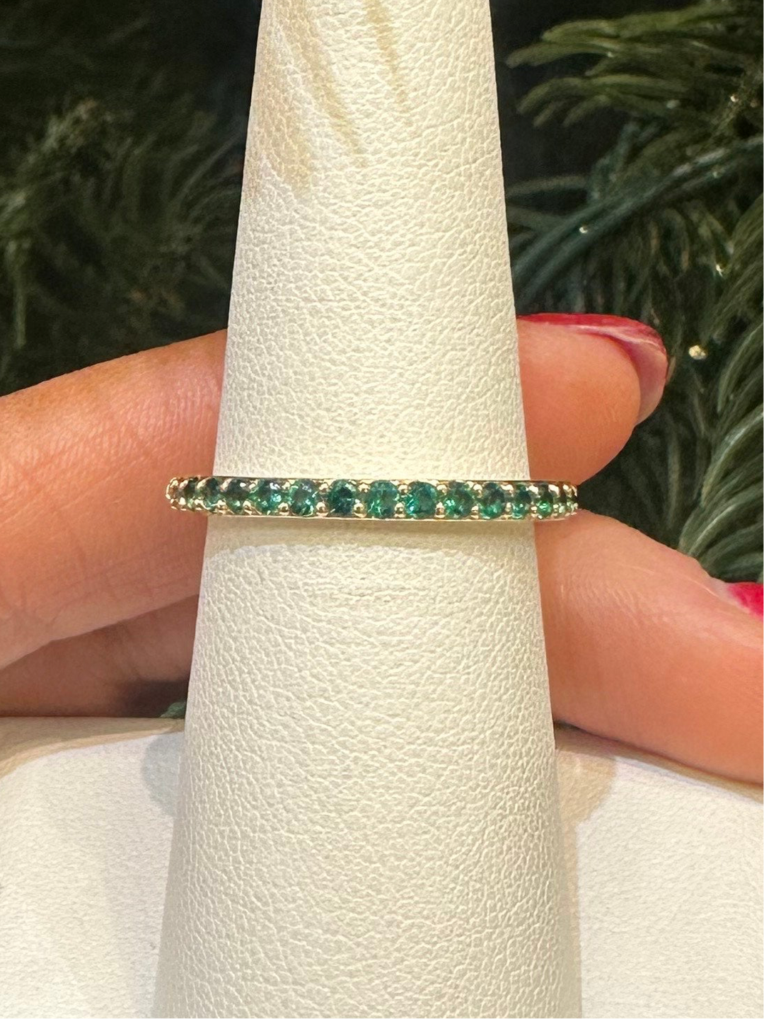 Emerald Band  .25 CT