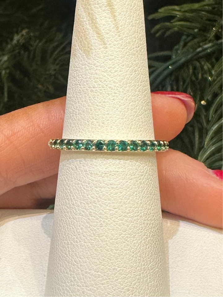 Emerald Band  .25 CT