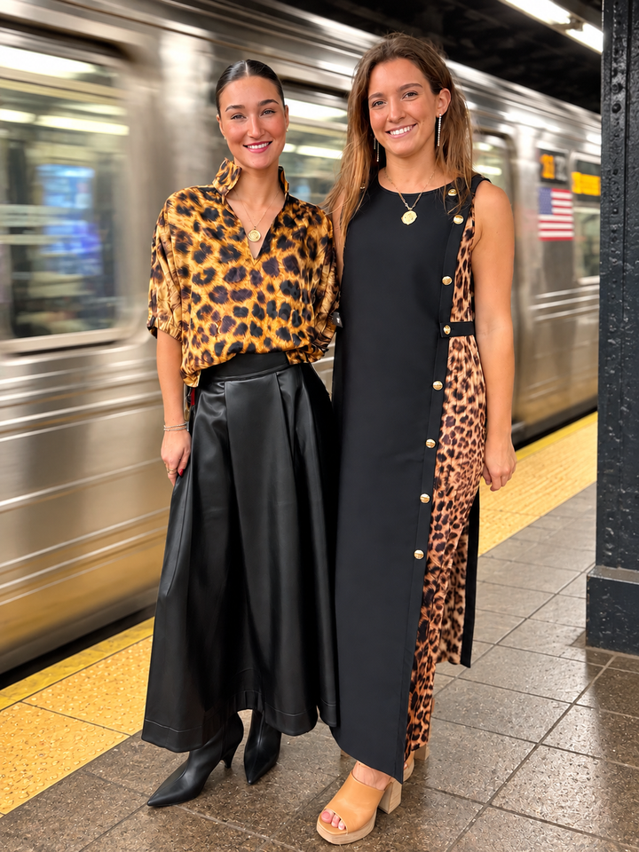 Poppy top | Leopard