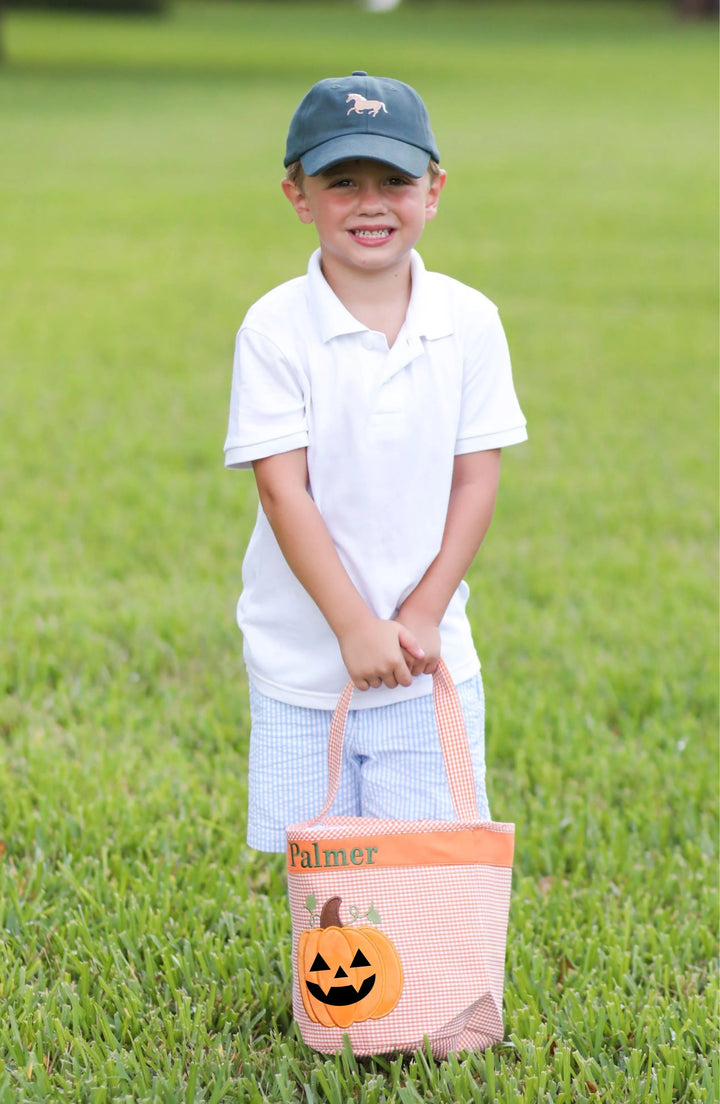 Boy's Pumpkin Tote