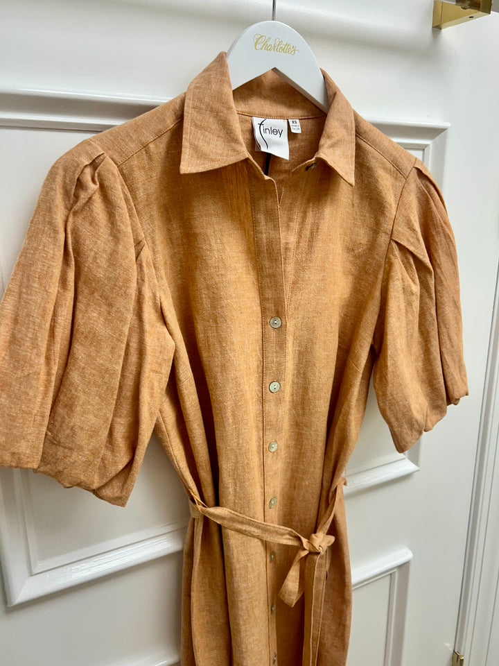 Madeline Dress | Rust