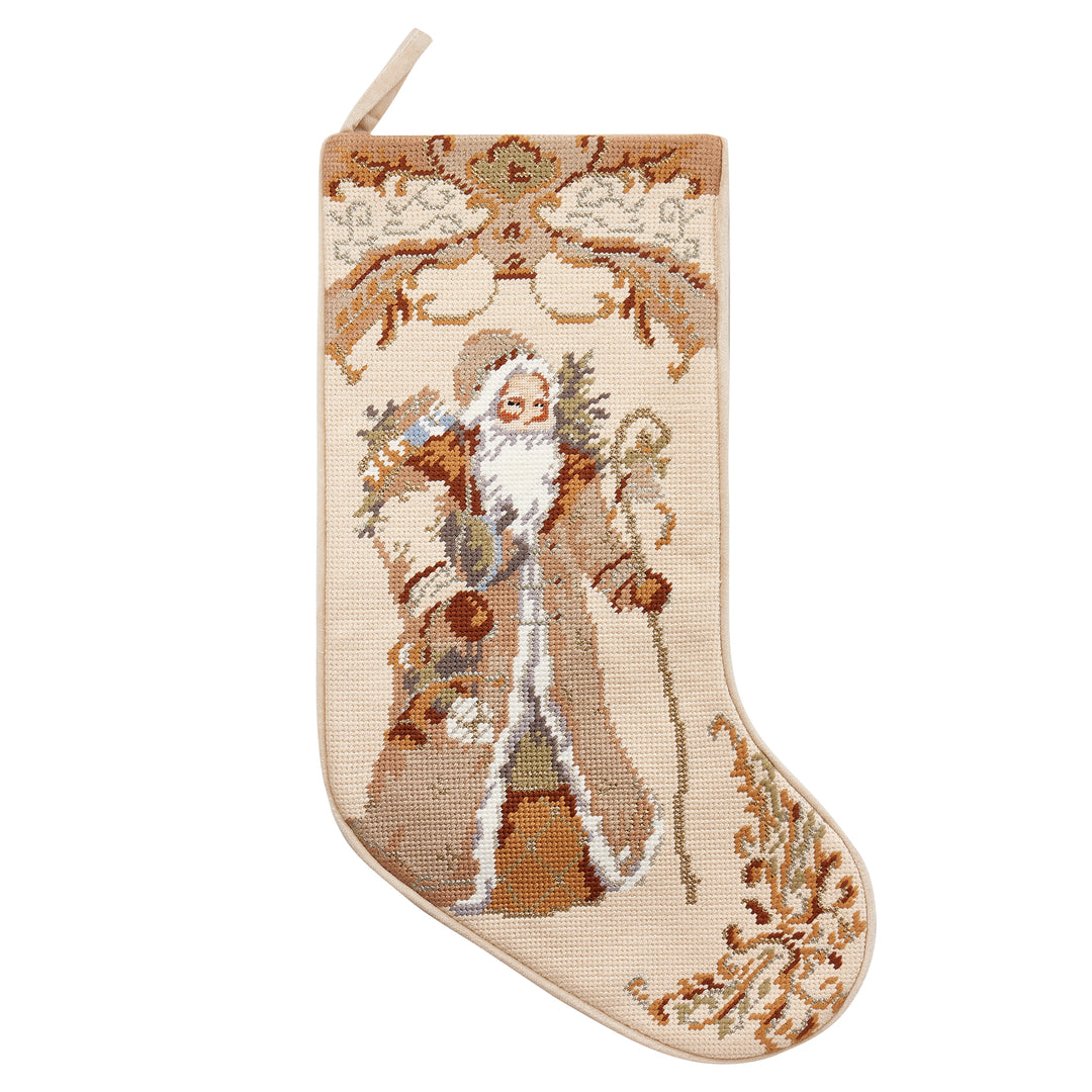 Assorted Embroidered Stockings | Cream