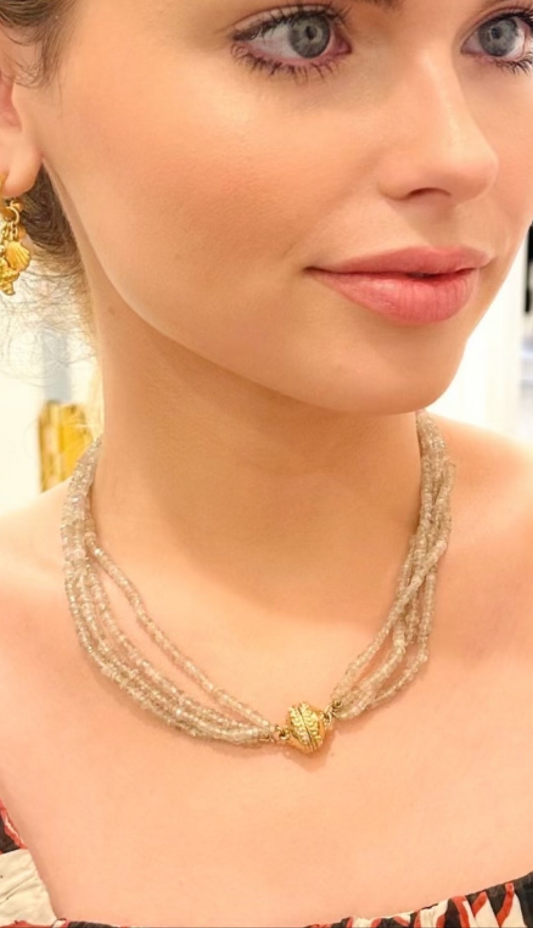 CWC Multi-Strand Beaded Necklaces + Colors
