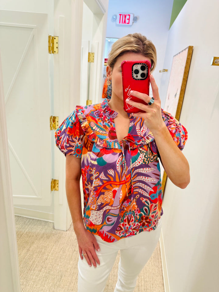 Sylvia Top | Magic Hour Print