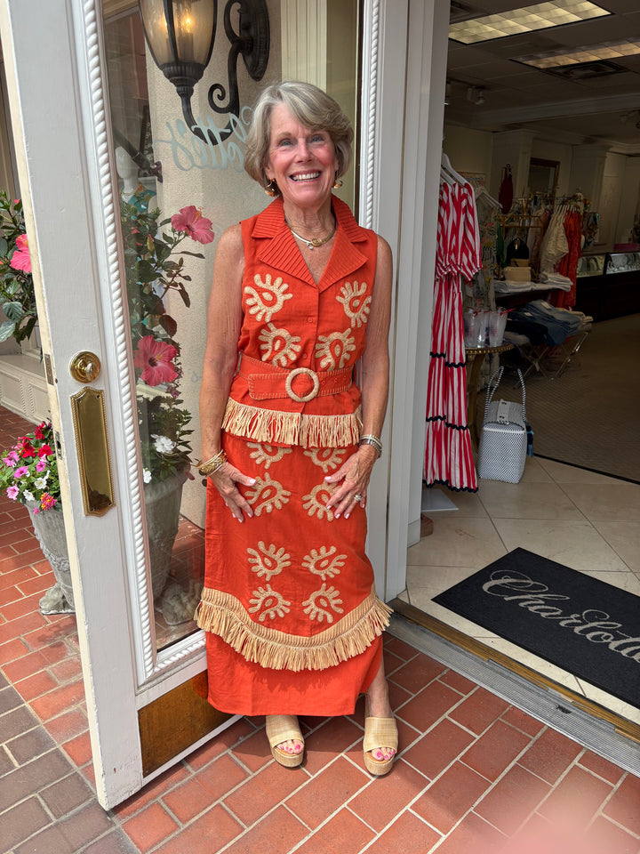 Florentine Skirt | Oaxaca Rafia