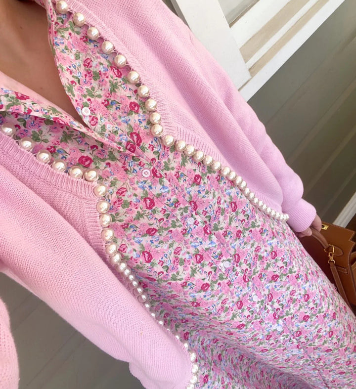 Pearl Trim Sweater | +Colors