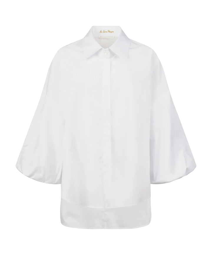 Classic Cotton Blouse | White