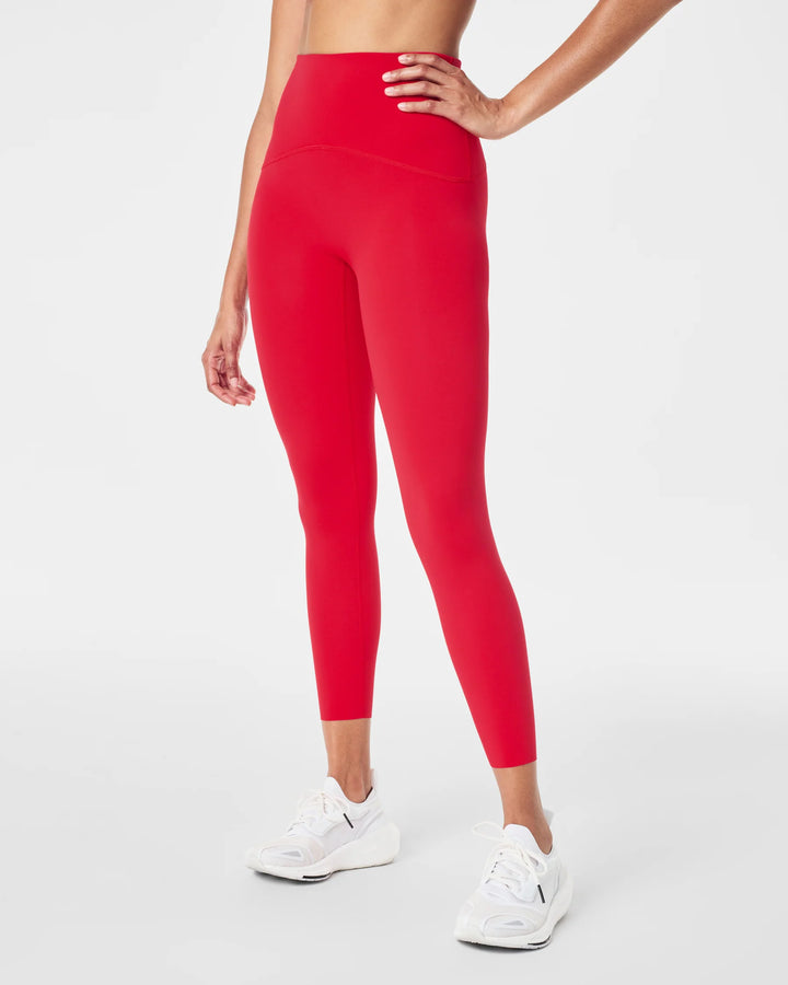 Booty Boost 7/8 Length Leggings | Red