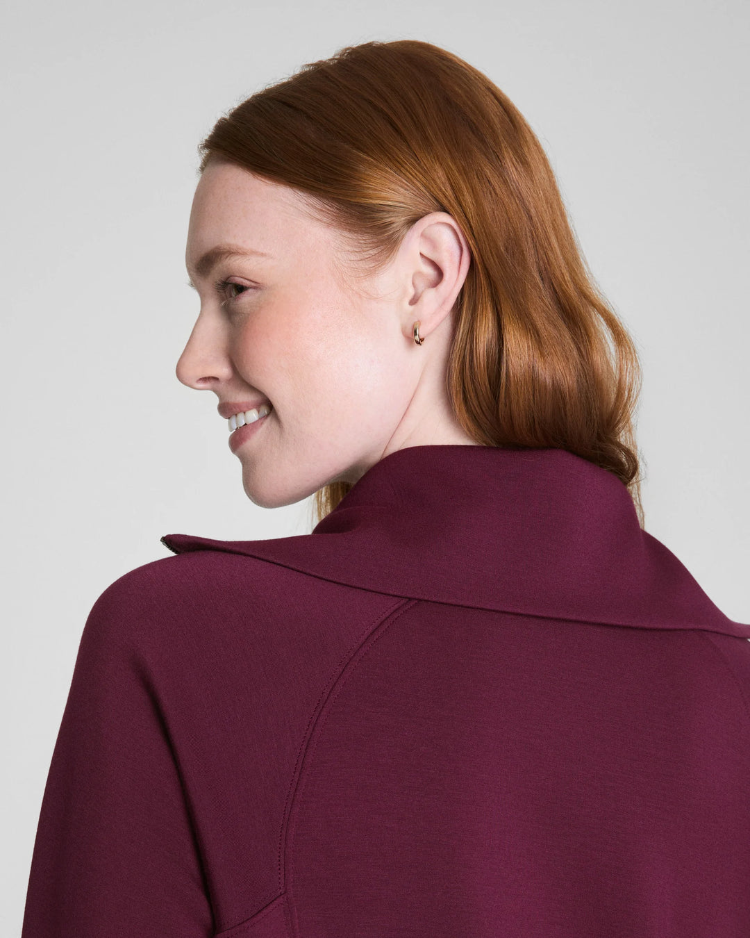 AirEssentials Half Zip | Plum Berry