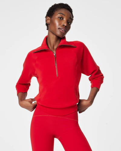 AirEssentials Half Zip | Spanx Red