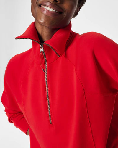 AirEssentials Half Zip | Spanx Red