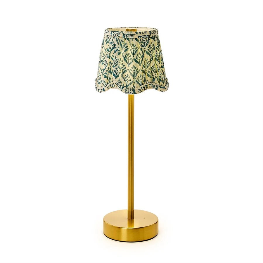 Scalloped Floral Fabric Lampshade | + Colors