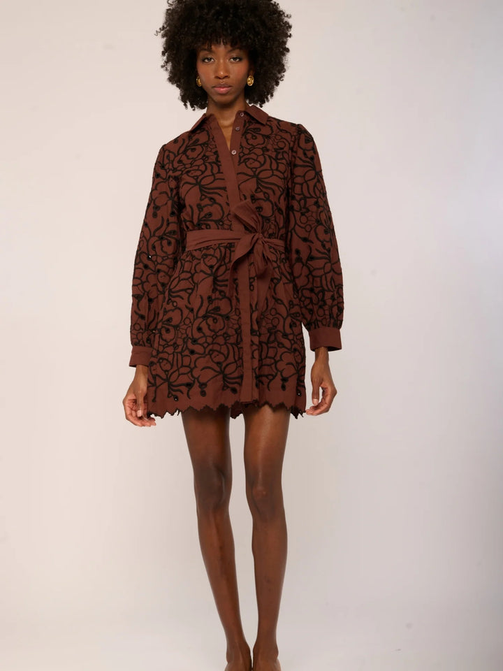 Maple Mini Dress | Brownstone Embroidery