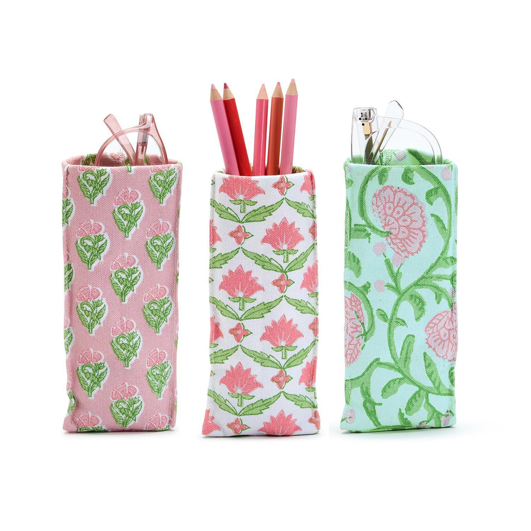 Looking Good Eyeglass Holder | Floral Block Print