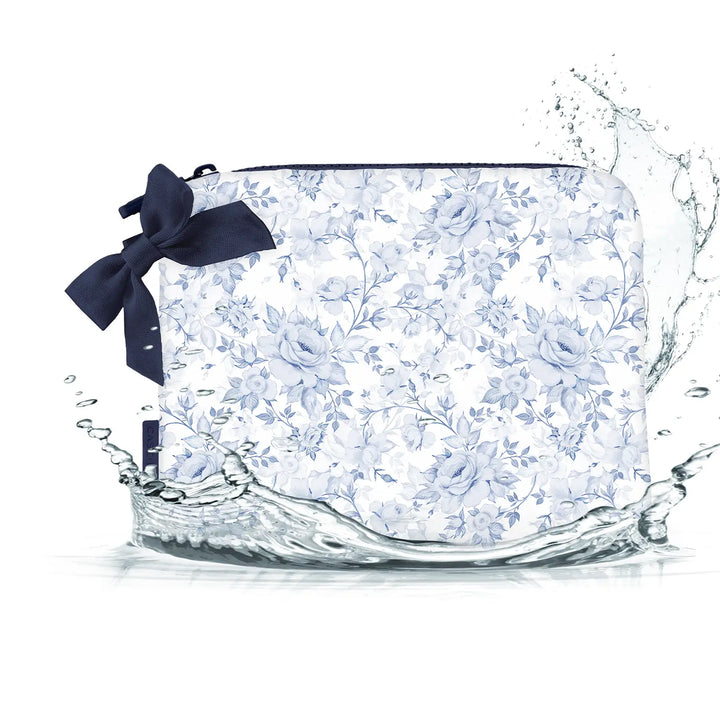 Essential Beach Bow Zip Pouch | +Colors