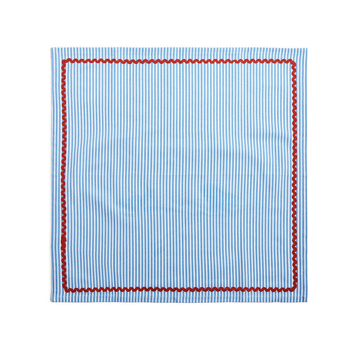 Blue Stripe Dinner Napkins