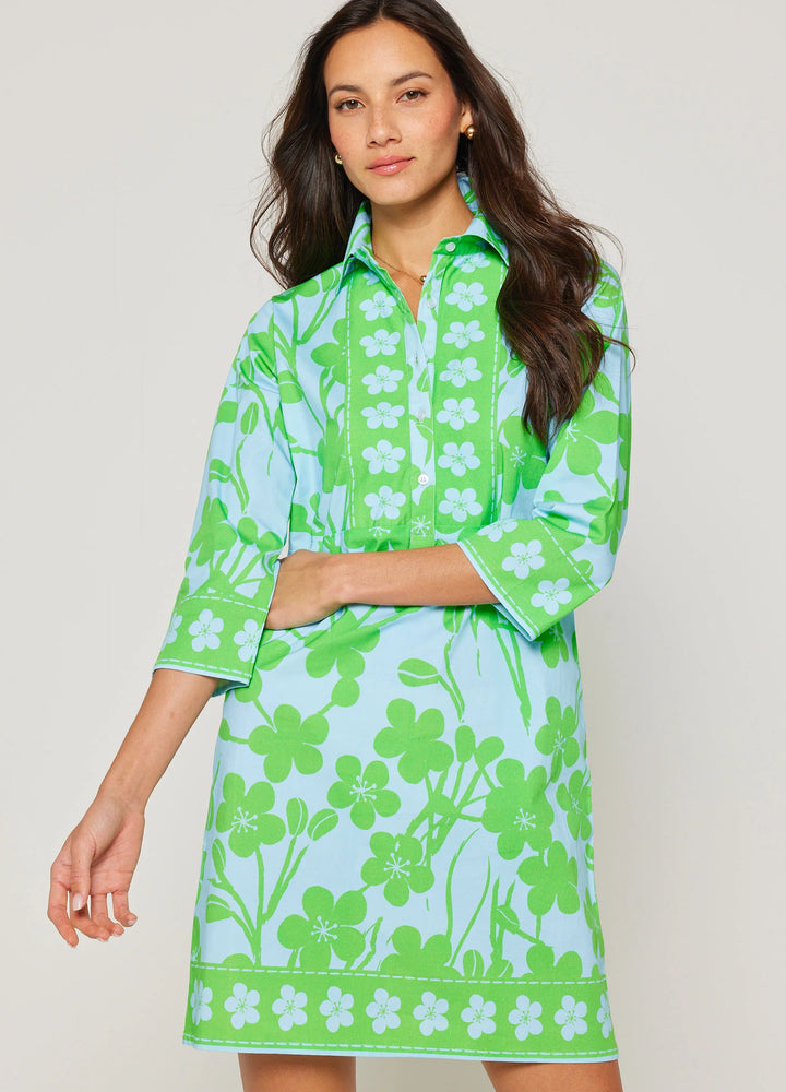 Charlie Shirtdress | Petal Blue