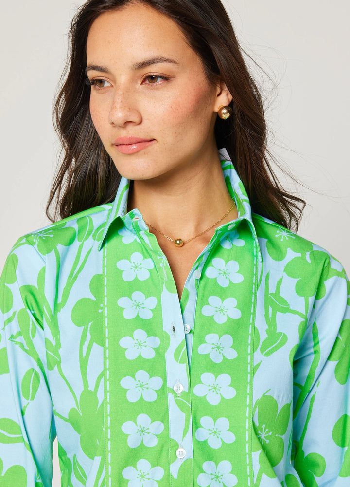 Charlie Shirtdress | Petal Blue