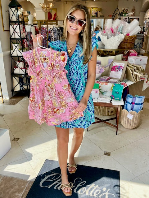 Camelia Mini Dress | Sky Kalina