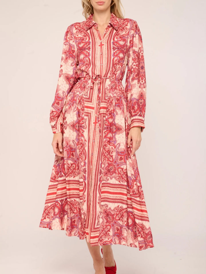 Kellen Dress | Hearts in Tandem Print
