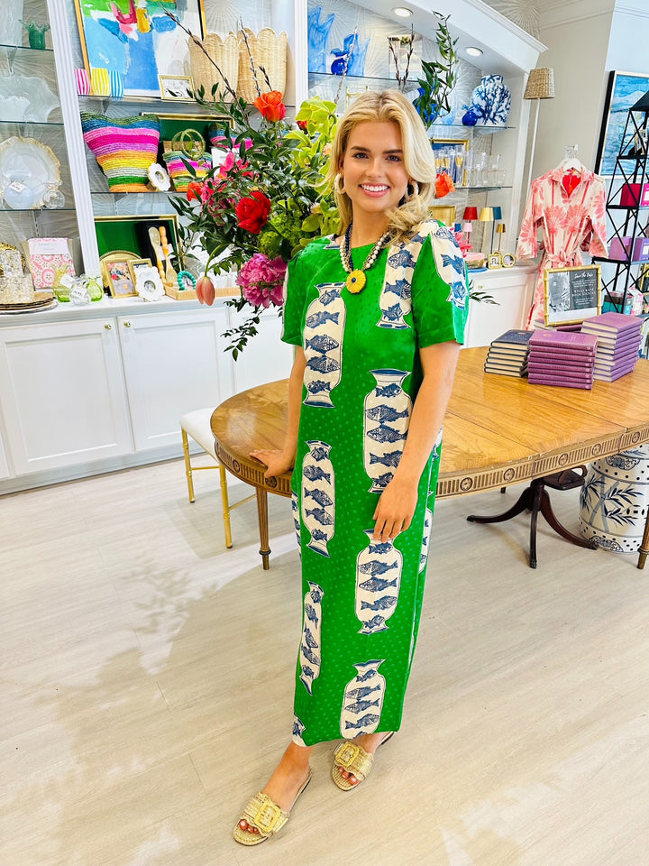 Valerie Dress | Herring Green