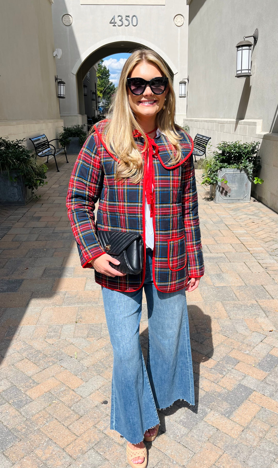 Simone Jacket | Midnight Tartan