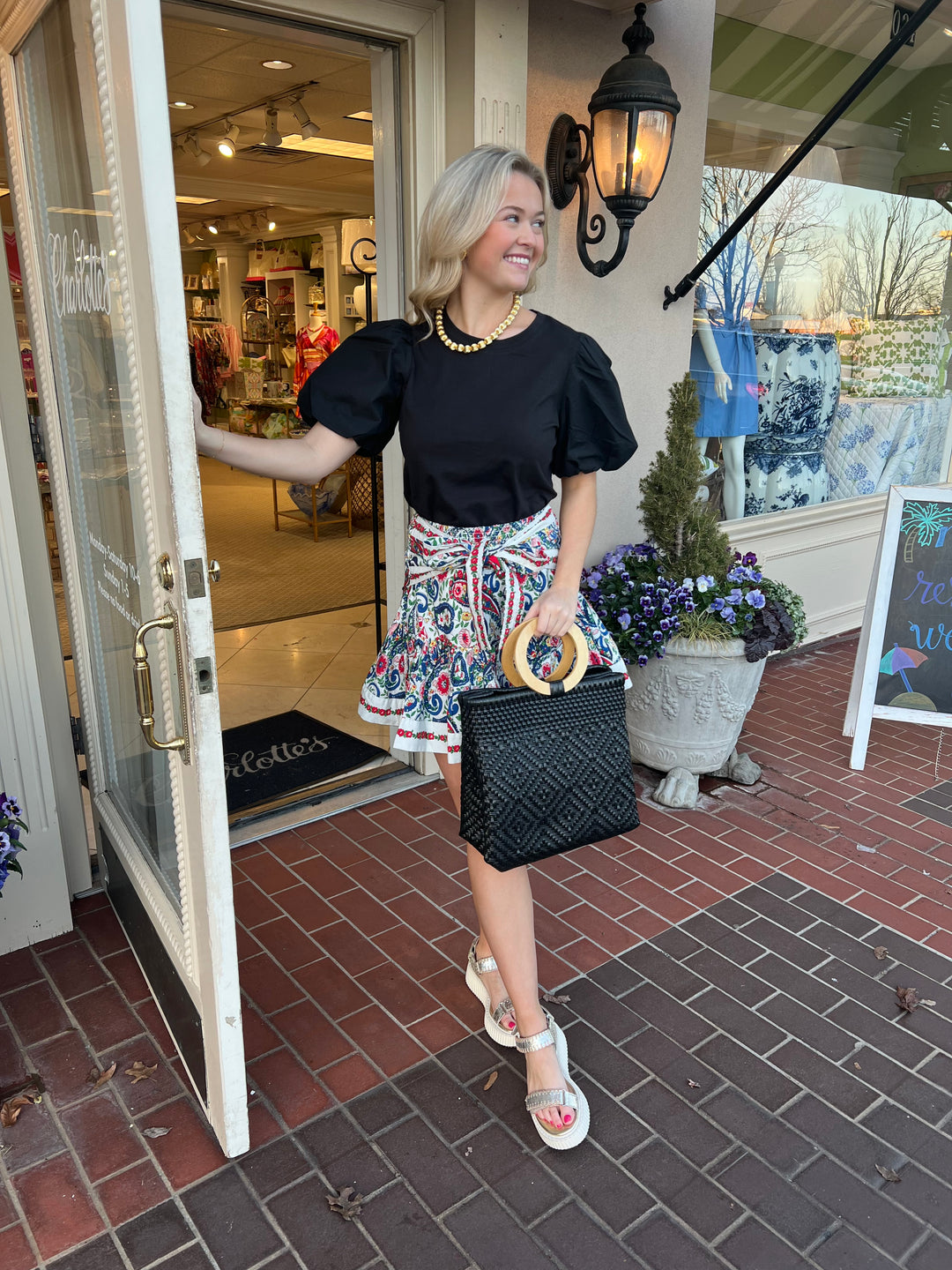 Love the Label Ruby Skirt | Elodie Paisley
