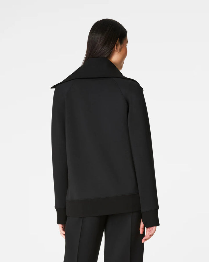 HeavyAir Full Zip Tunic | Very Black