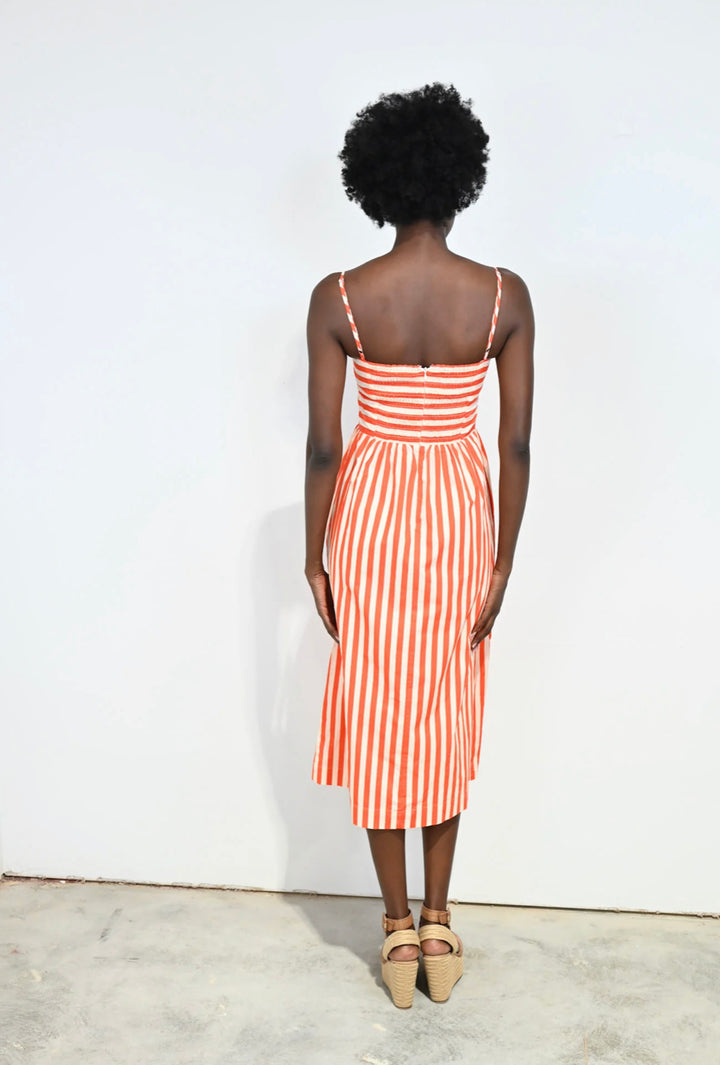 Corset Dress | Red Stripe