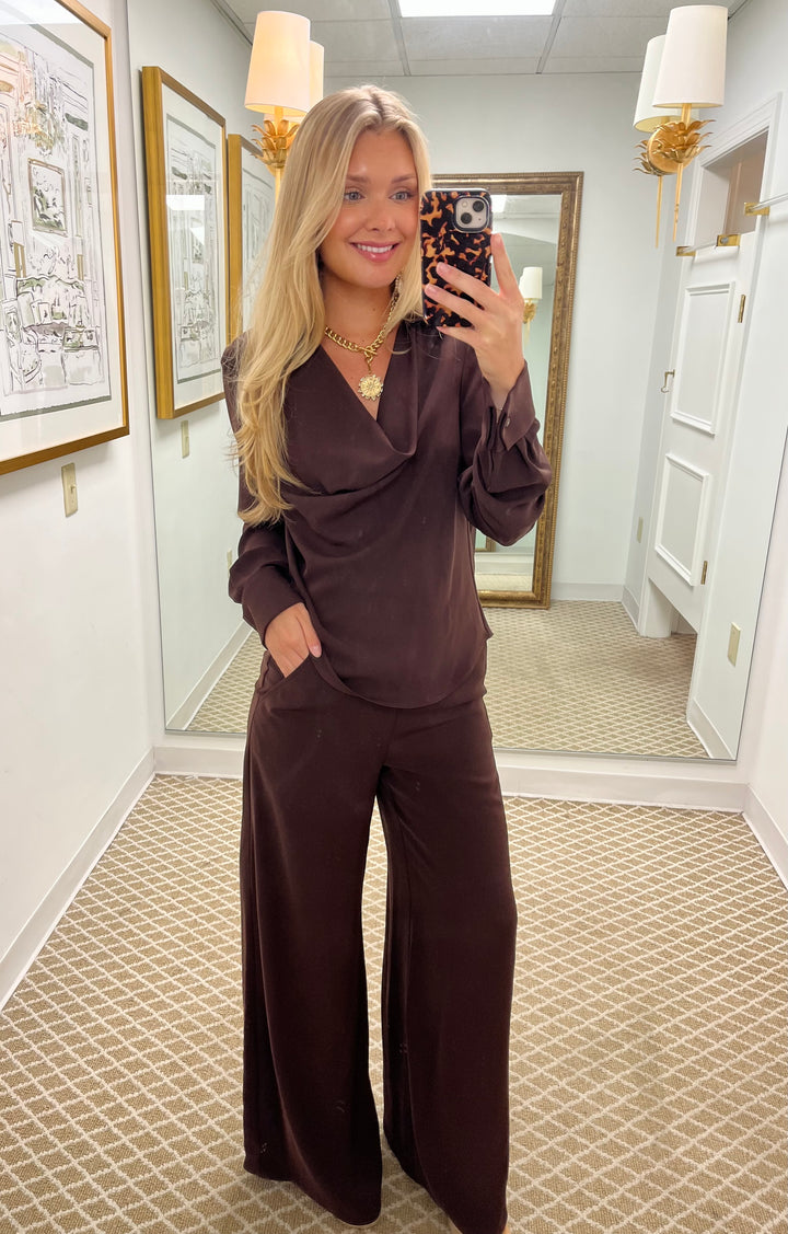 Aloness Pant | Carob