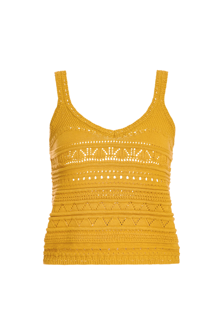 Iris Crochet Top | Marigold