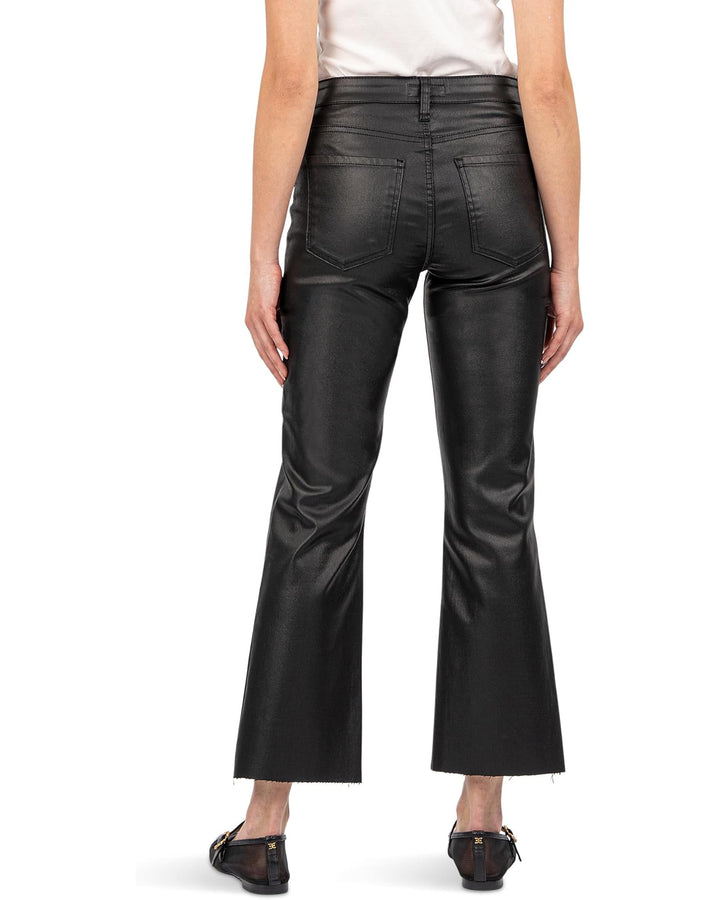 Kelsey High Rise Ankle Flare | Black