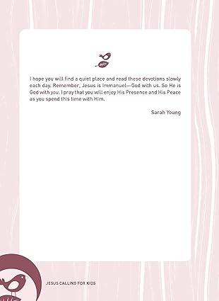 Jesus Calling For Kids 365 Devotional Girls Edition