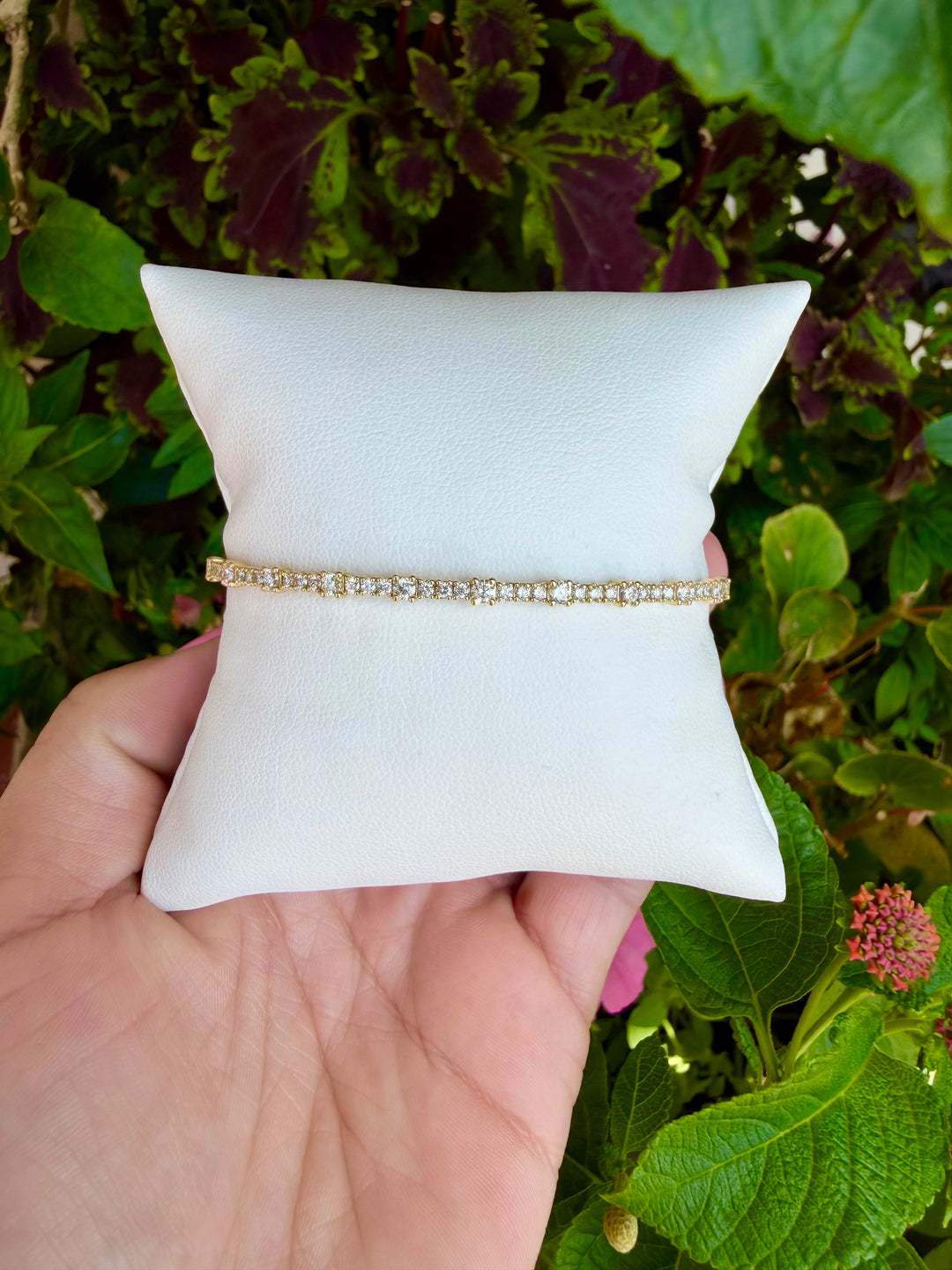 14kt 1ct Diamond Flex Bracelet B5869Y