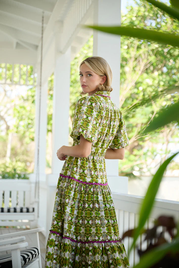 Banyan Puff Sleeve Dress | Camo