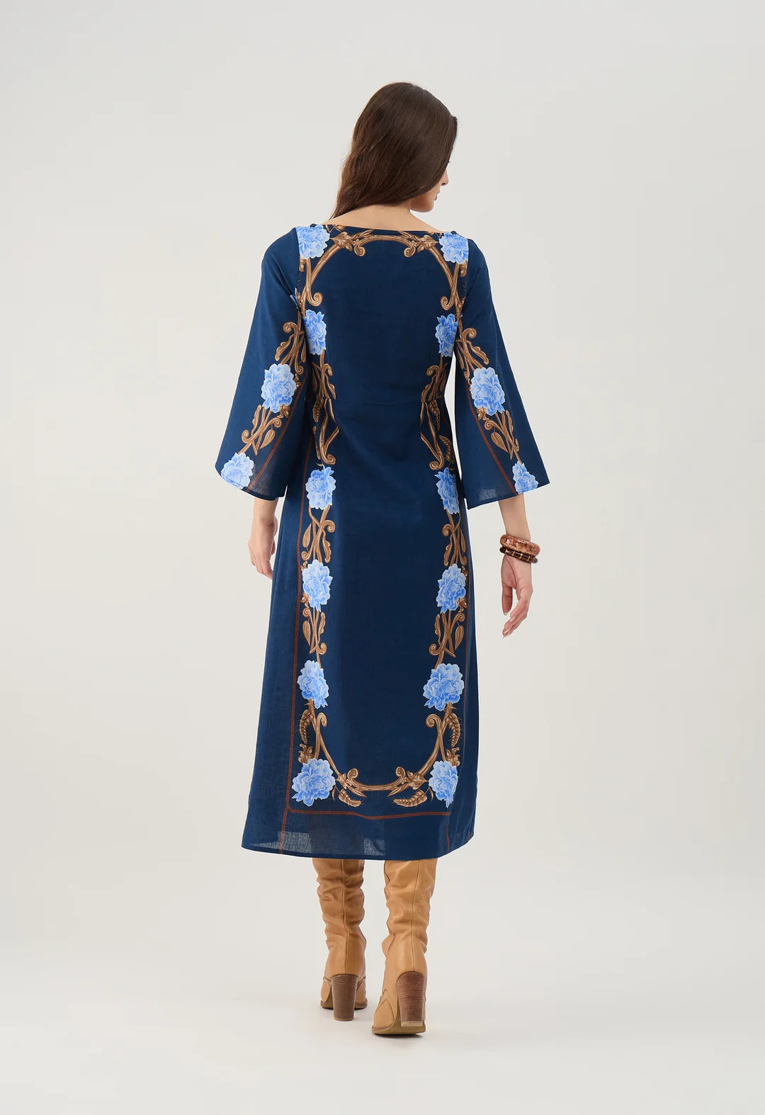Camelia Dress | Harvest Navy