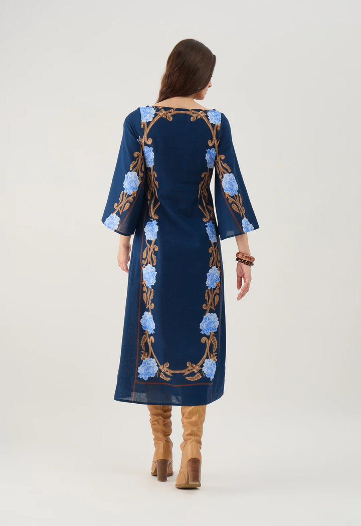 Camelia Dress | Harvest Navy