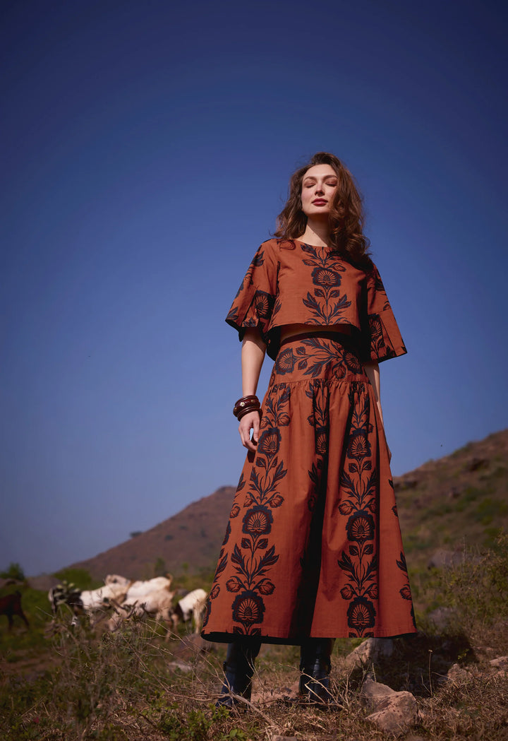Kara Skirt | Elizabeth Cocoa