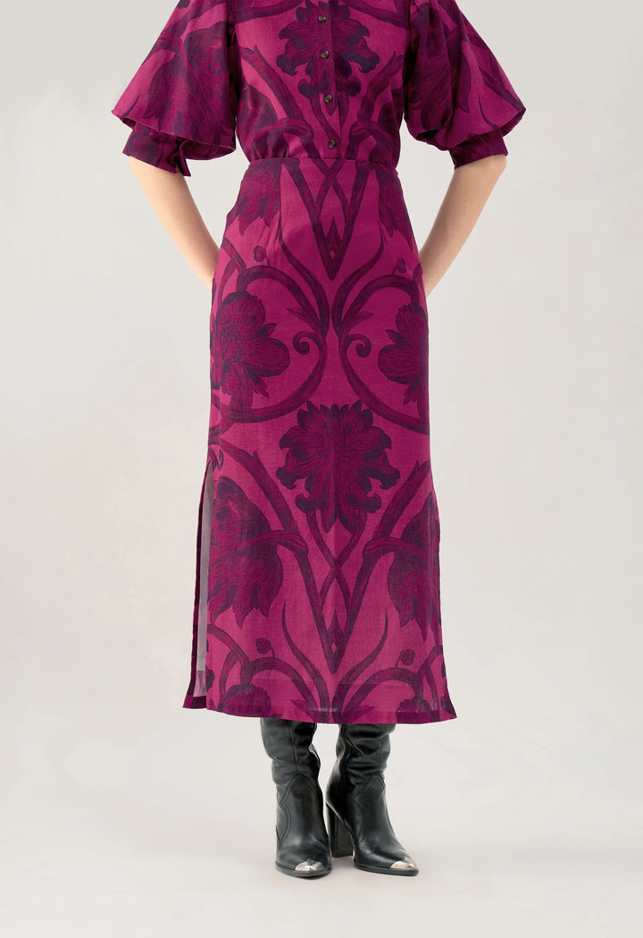 Aspen Skirt | Rosemore Mulberry