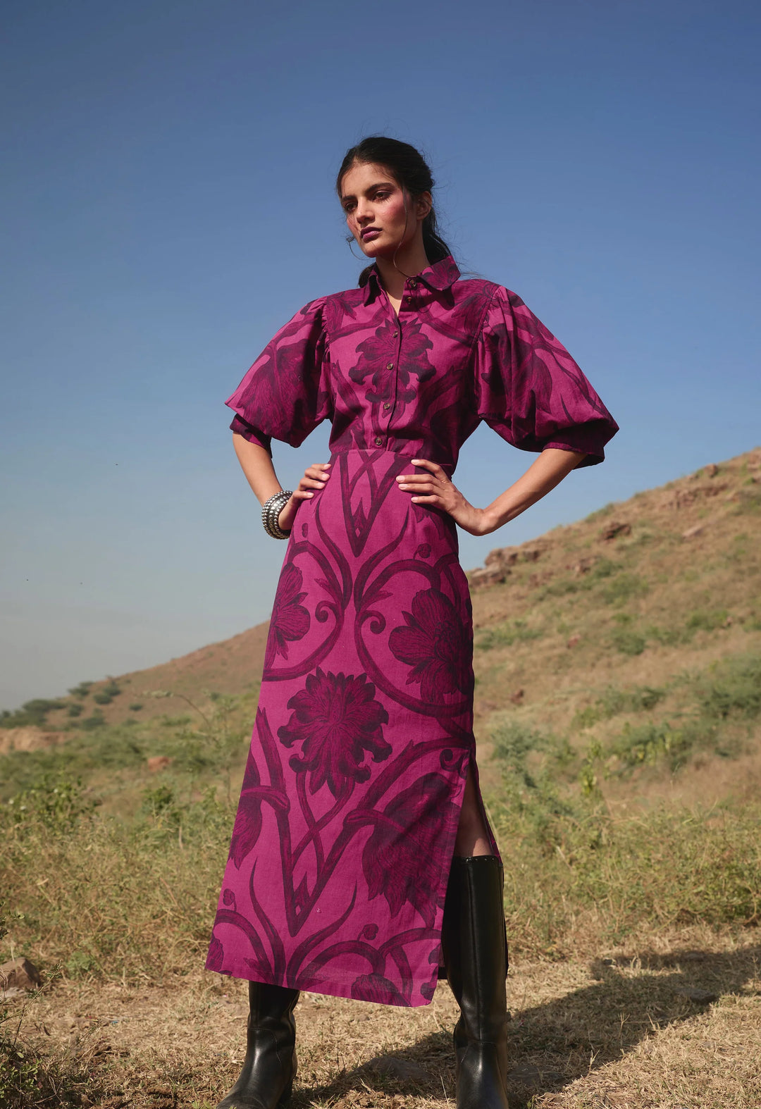 Aspen Skirt | Rosemore Mulberry