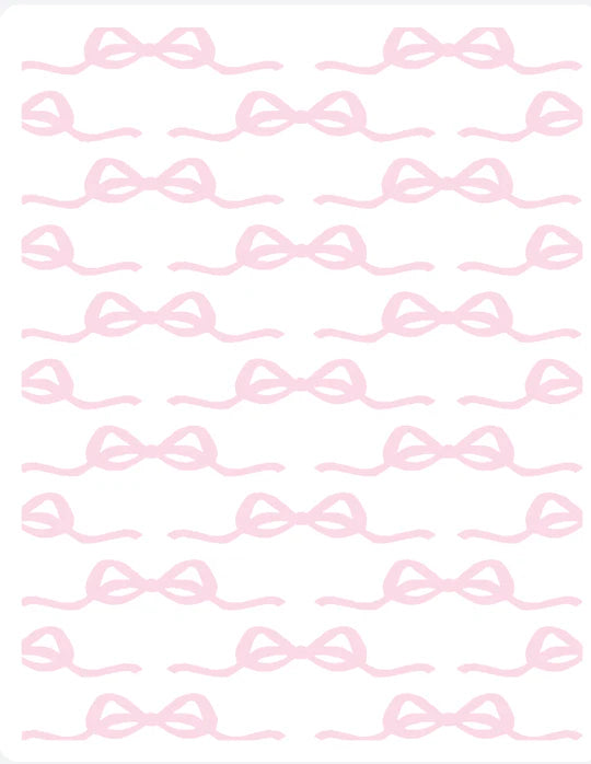 Woven Bow Blanket | Pink