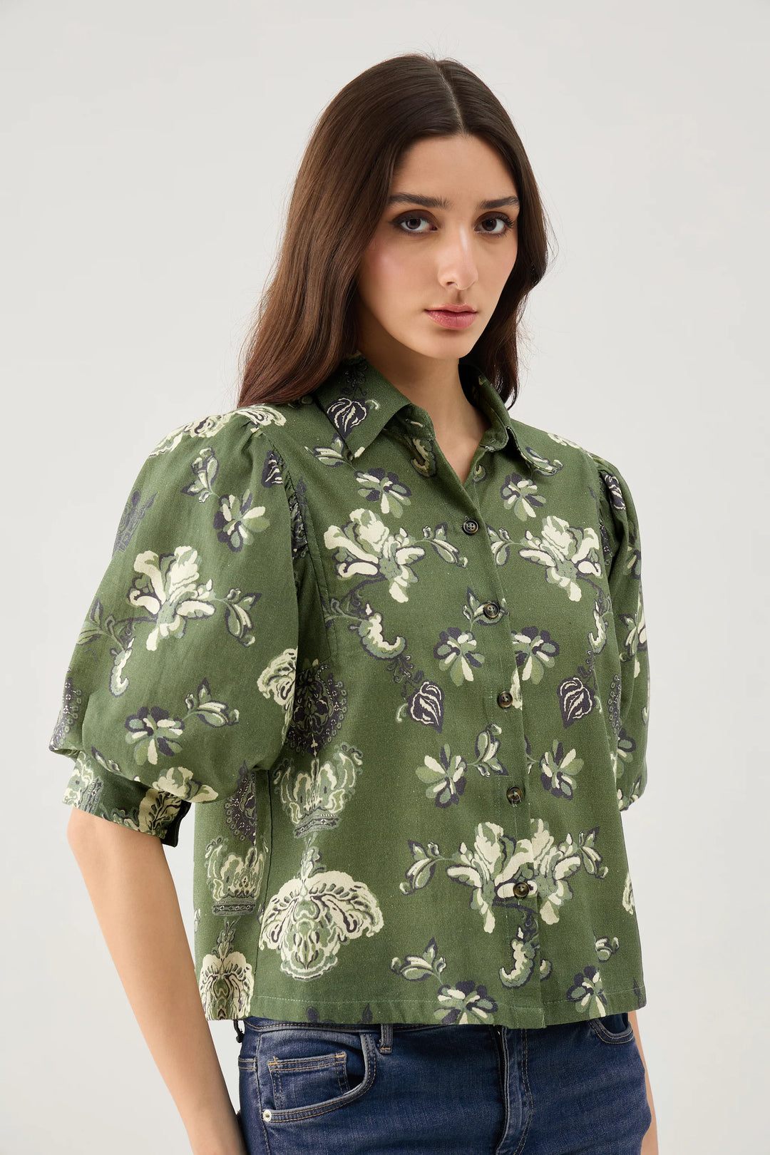 Jane Top | Windsor Moss