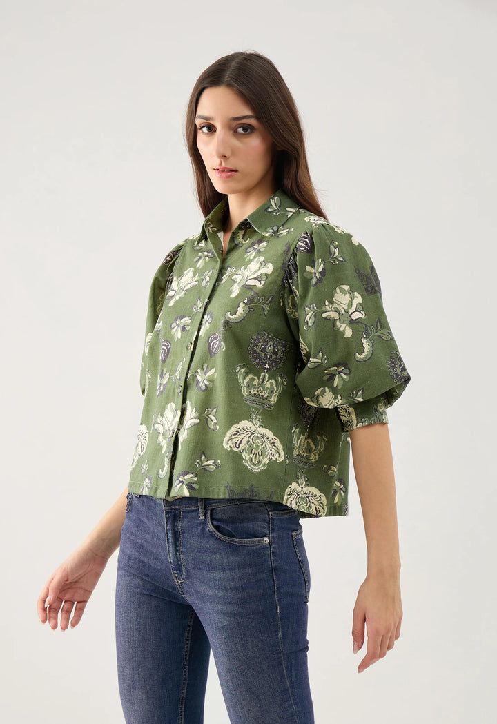 Jane Top | Windsor Moss