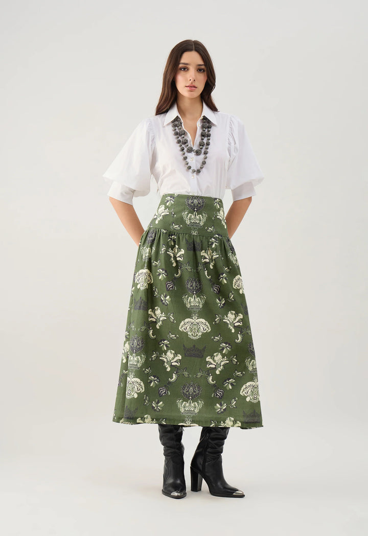 Kara Skirt | Windsor Moss