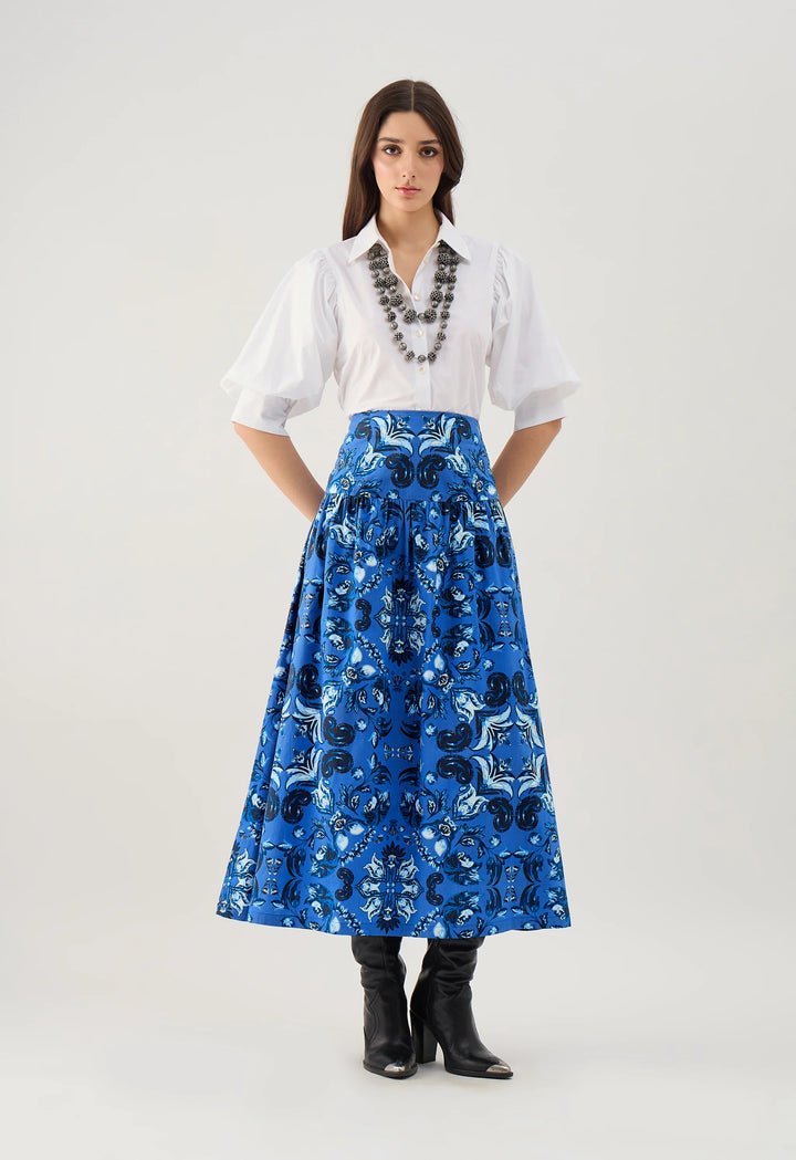 Kara Skirt | Westminster Frostblue
