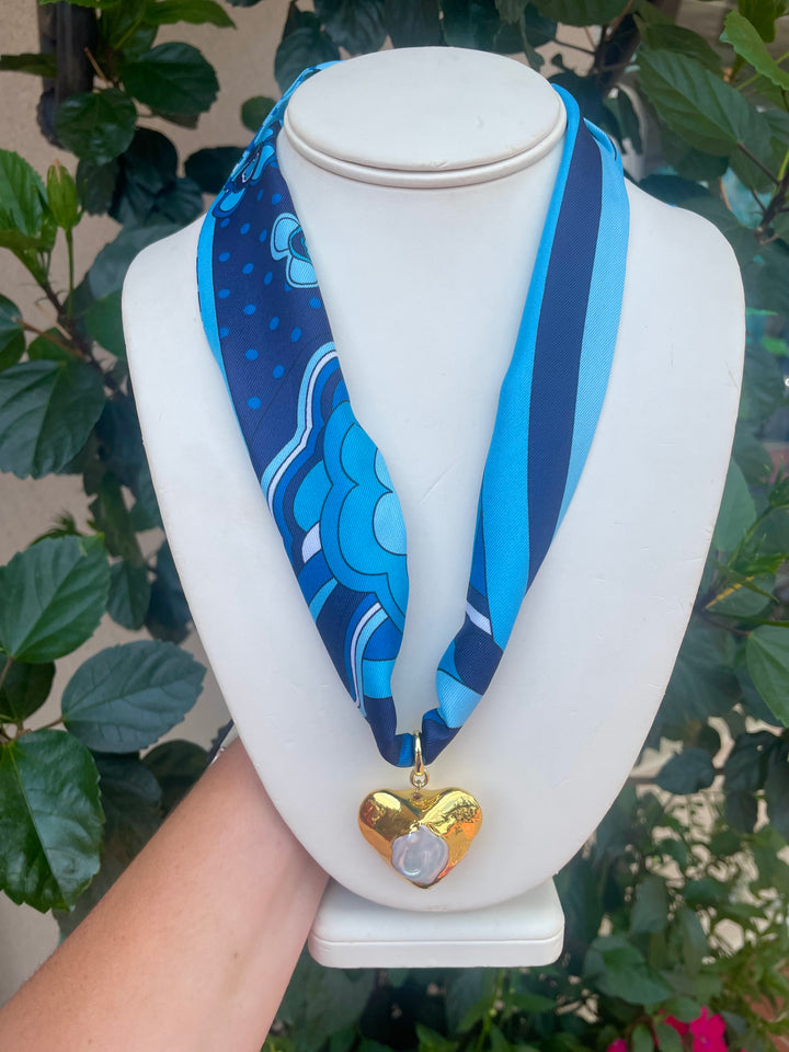 Twilly Tie Single Charm Necklace | +Colors