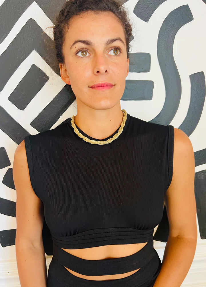 Twisted Mesh Necklace